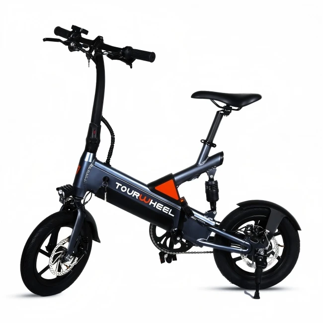 Sammenklappelig elektrisk bycykel
