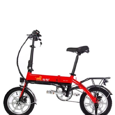 16 tommer sammenklappelig elcykel